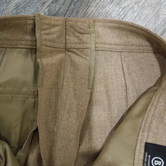 Bogner Wool Flannel Straight Leg Pants UNWORN - Picture 13 of 16